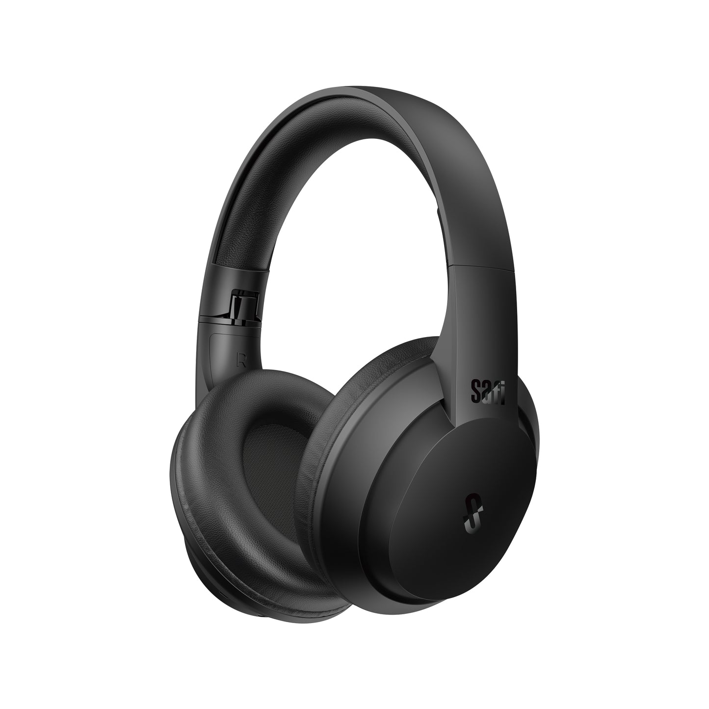 SAFI AuraBase Foldable Over-Ear Wireless Headphones with Adjustable EQ