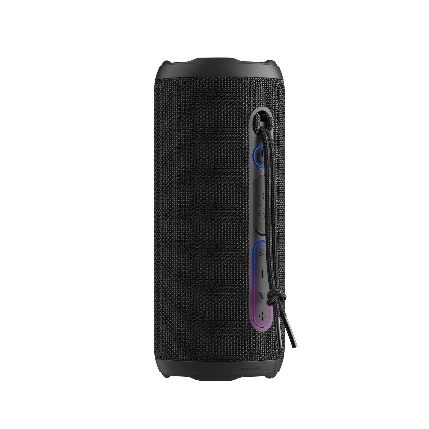 SAFI Sonik 10 10W Protable Bluetooth Speaker with RGB Light Black (TF-Card Supported)