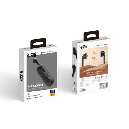 SAFI NexaSlide Bluetooth 6.0 Sliding Semi-in-ear TWS Earphones
