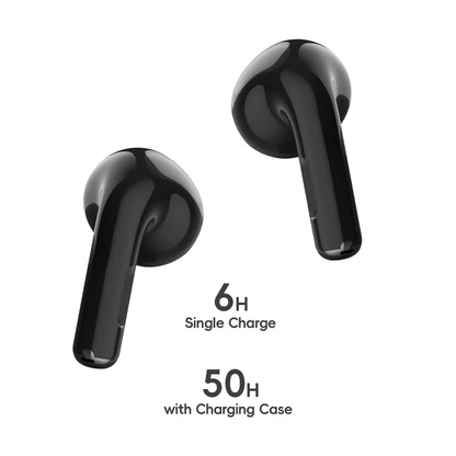 SAFI NexaBase Bluetooth 6.0 Semi-in-ear TWS Earphones Black