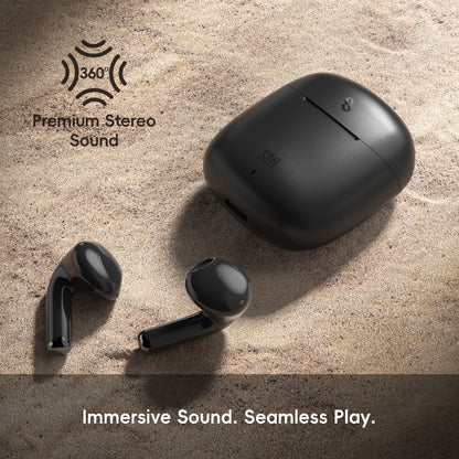 SAFI NexaBase Bluetooth 6.0 Semi-in-ear TWS Earphones Black