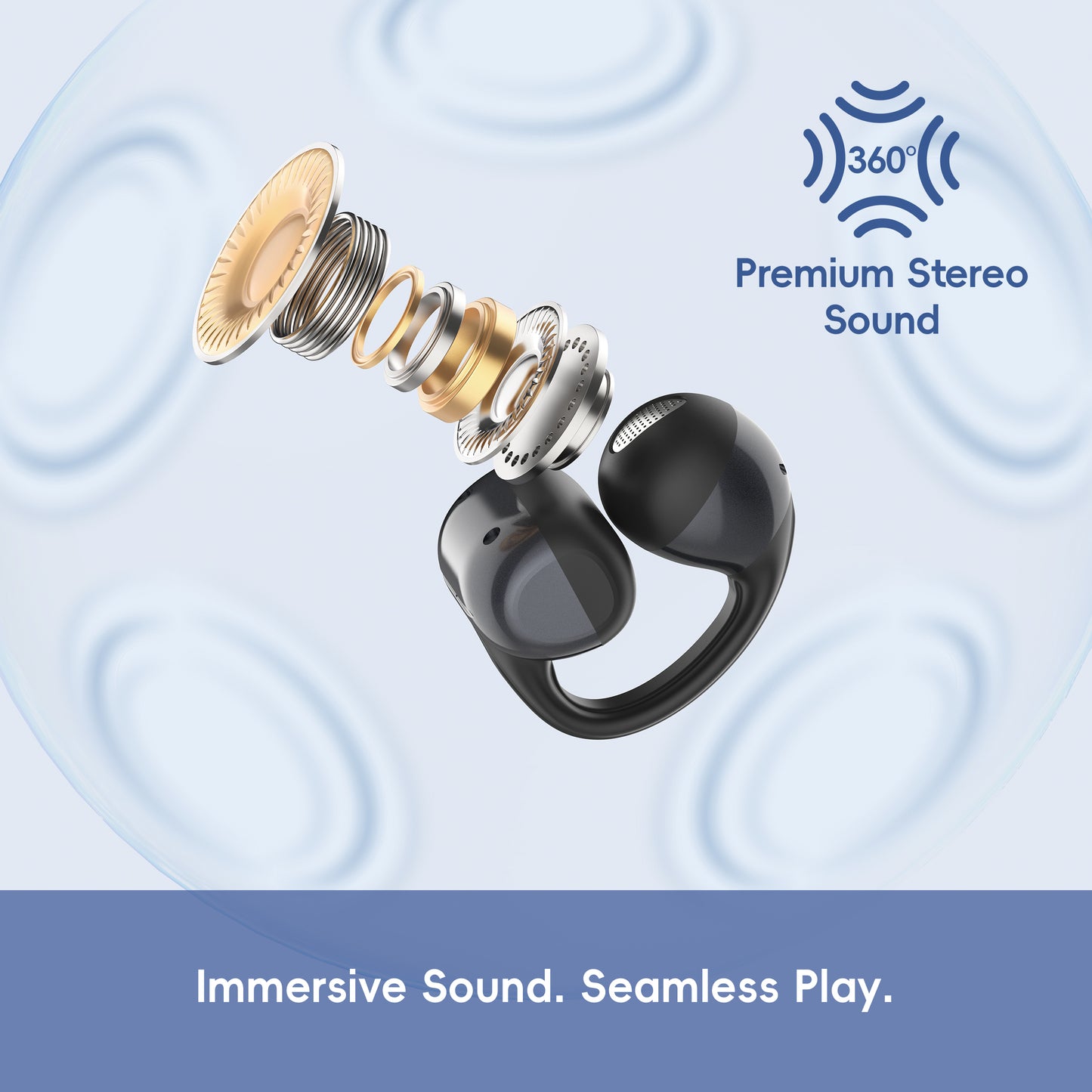 SAFI NexaClip Bluetooth 6.0  Earclip TWS Earphones
