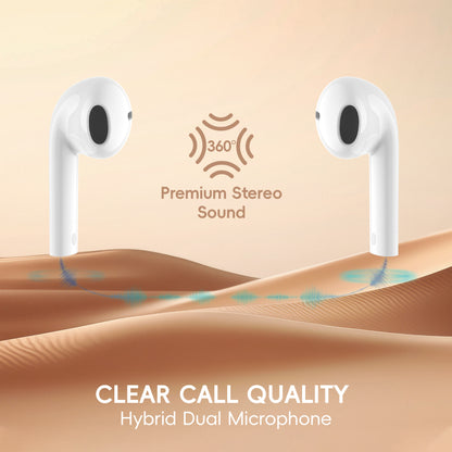 SAFI NexaSlide Bluetooth 6.0 Sliding Semi-in-ear TWS Earphones