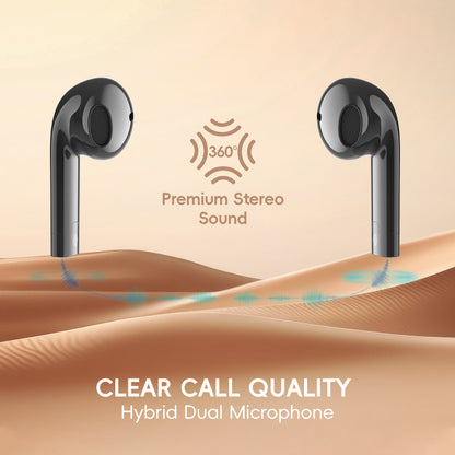 SAFI NexaSlide Bluetooth 6.0 Sliding Semi-in-ear TWS Earphones